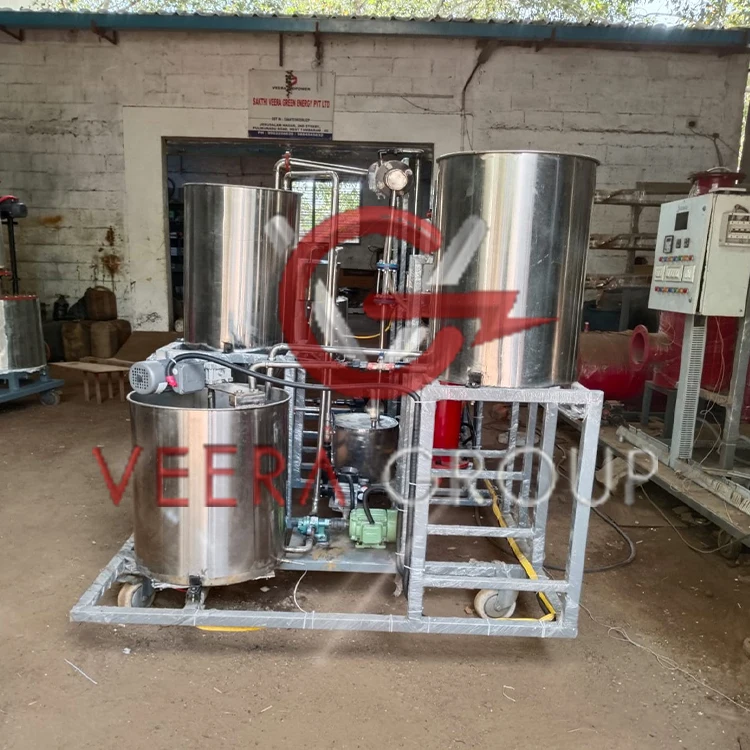 VEERA BD200SC усовершенствованное биодизельное топливо новое состояние 120 л мощность реактора 85-90% растительное масло животного жира