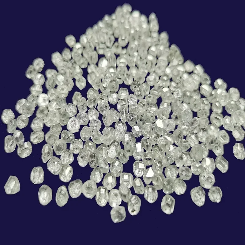 HPHT CVD Synthetic Lab Grown Rough Uncut Diamond for jewelry making