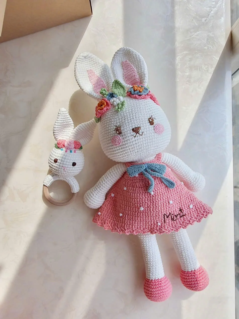 Hot Selling Wholesales Gift for Children Set Baby Doll With Free Small Doll Custom Design And Color
