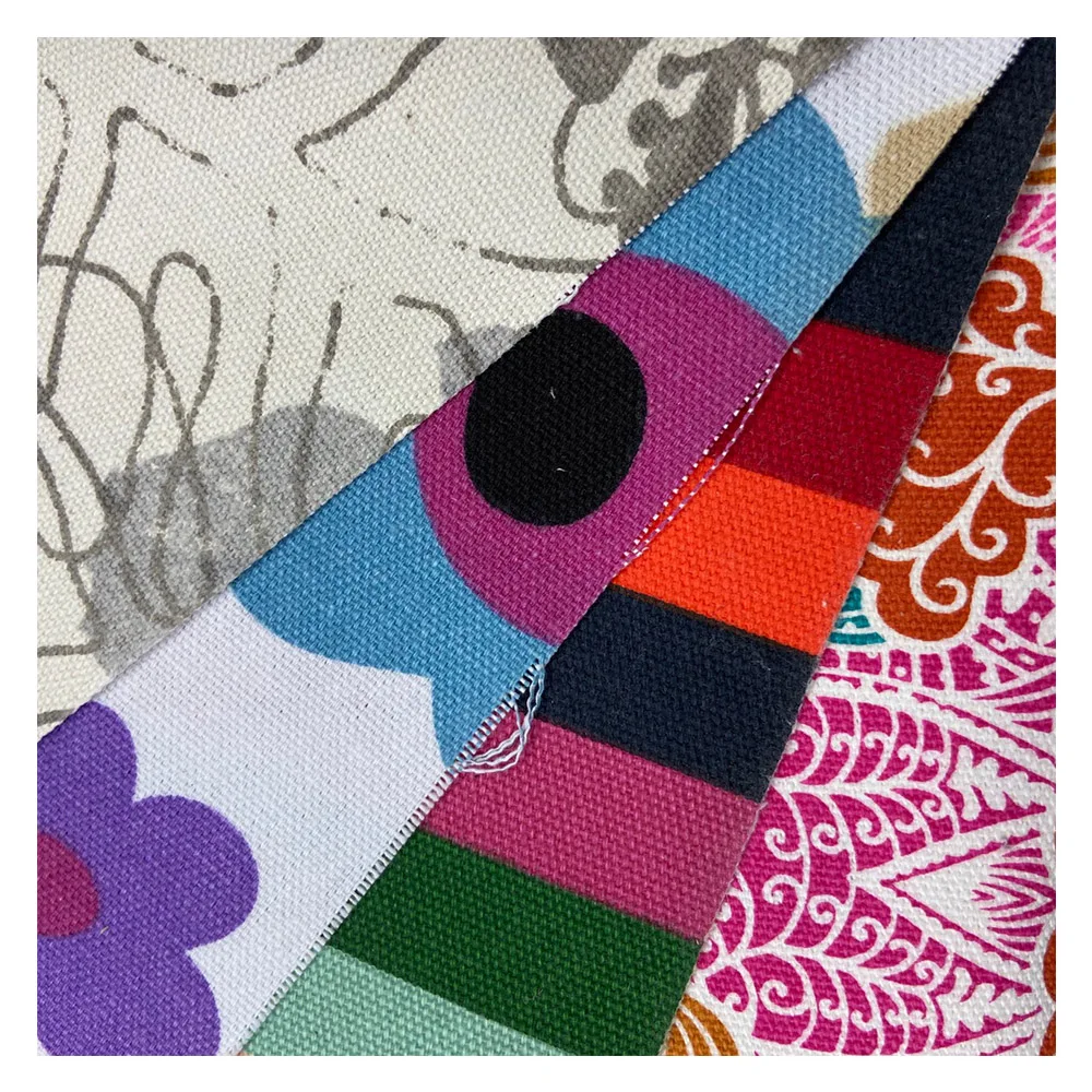 100% cotton convention canvas fabric- heavy duty cotton canvas fabric- printed cotton canvas fabric