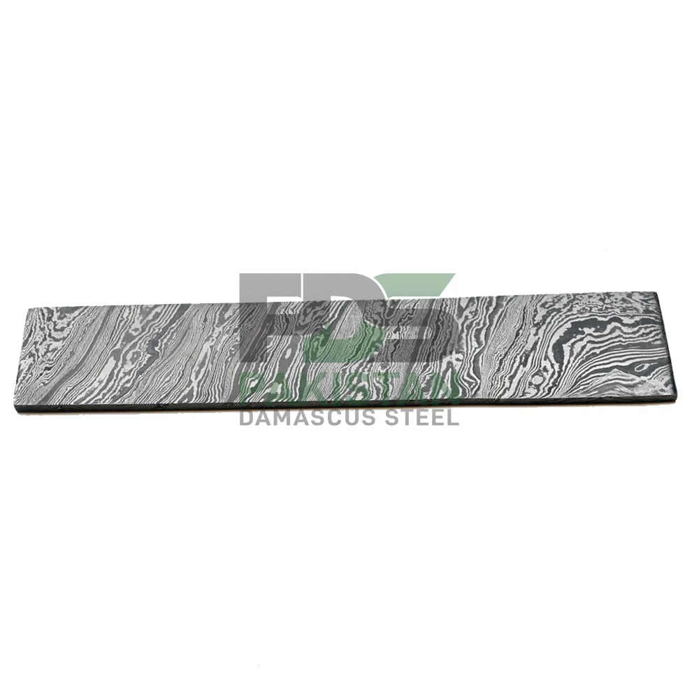 Fully Customized Hand Made Stainless Steel Damascus steel billet / Hot Sale Best Prices Damascus Steel Billet Blades