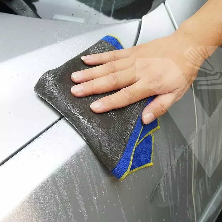 Improving Car Paint with Car Care Accessories Clay Bar Cloth