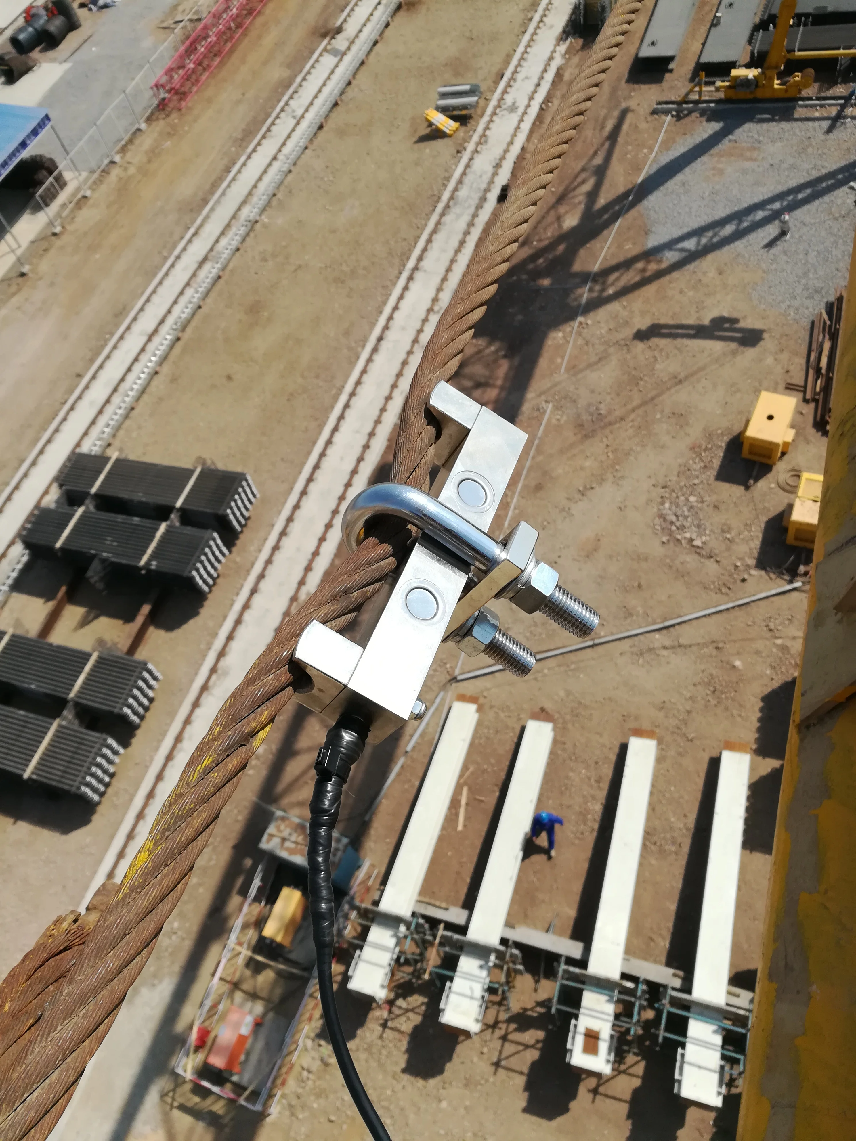 Construction Machinery Parts Clamp Type Load Weighing Sensor for Crane Use