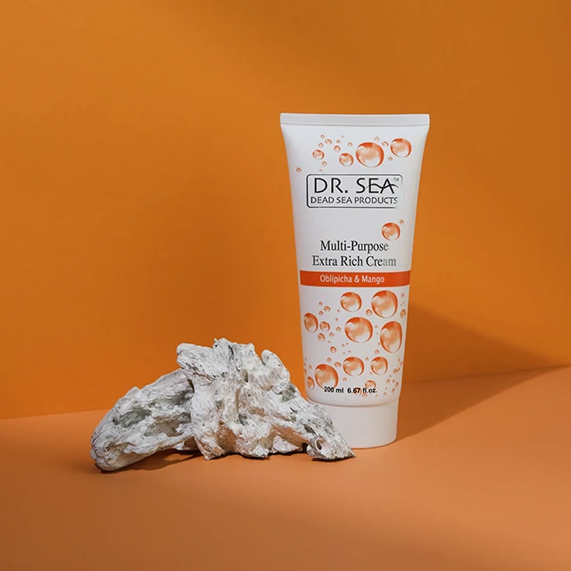 Best Multi Purpose Extra Rich Cream Oblipicha & Mango by Dr.SEA Cosmetics Dead Sea Products Israel Free Samples Wholesale