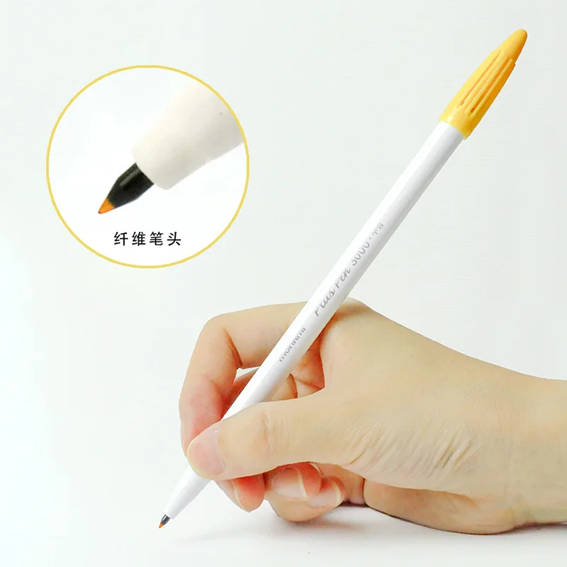 Monami plus pen 3000 - 30 colours fibre fine tip art sketch watercolor marker pen set drawing calligraphy brush pen