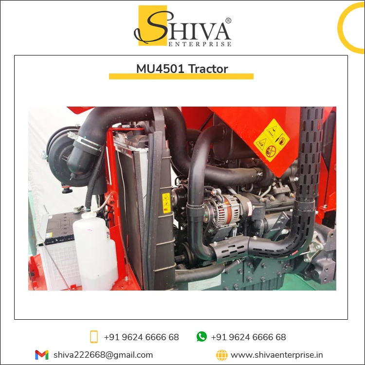 Kubota Fuel Efficient 4 Cylinder 6 Spline PTO 4wd / 2wd Engine MU4501 Agriculture Tractor at Lowest Price