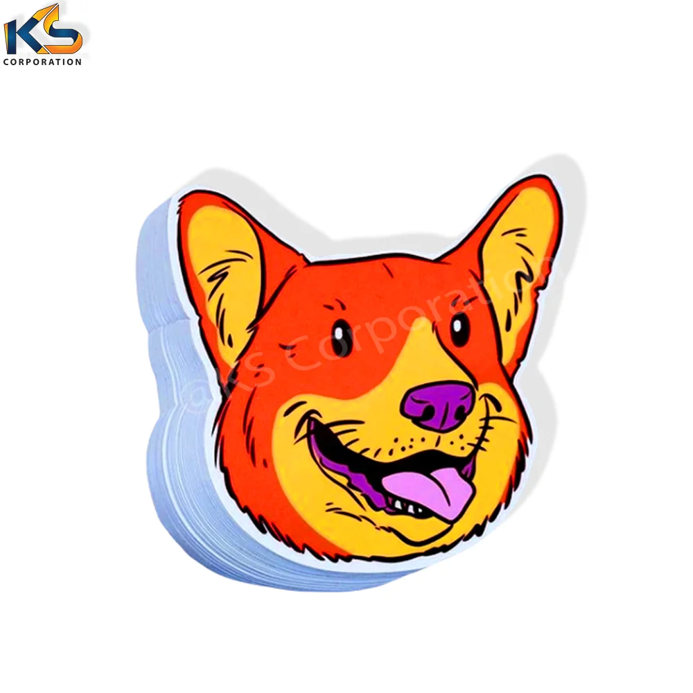 Custom Vinyl Cartoon Die Cut Sticker Wholesale Custom Logo Die Cut Stickers Printing Logo High Quality Stickers