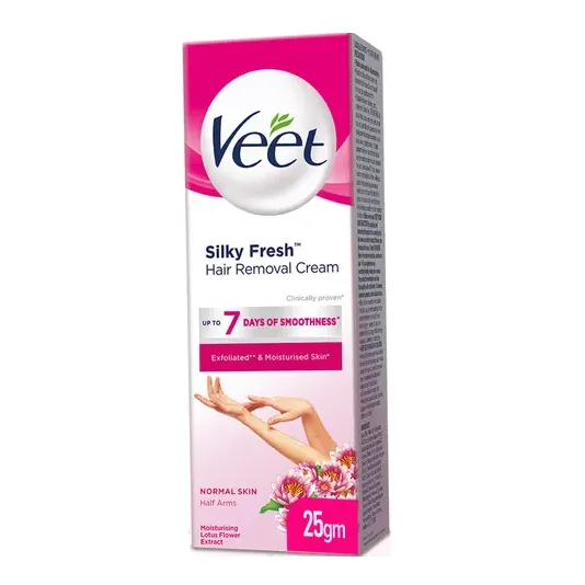 Veet Hair Removal Cream, Long-lasting Smoothness Hair Removal Cream for Women - 1.7 Oz (50 g)