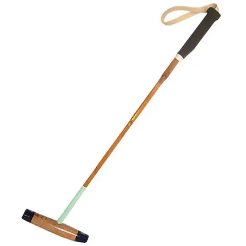 Professional Version | Root Cane Polo Mallet Stick Tapered Shaft with 4/5 Knots