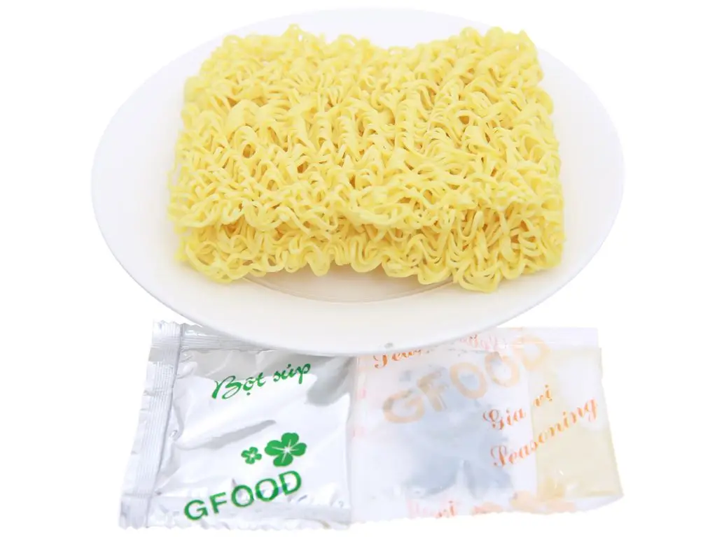 Top selling WAKAME SEWEED NOODLE ISO 22000-2018 Wheat flour Non Fried Instant Noodles  best price  manufacturer in Viet Nam
