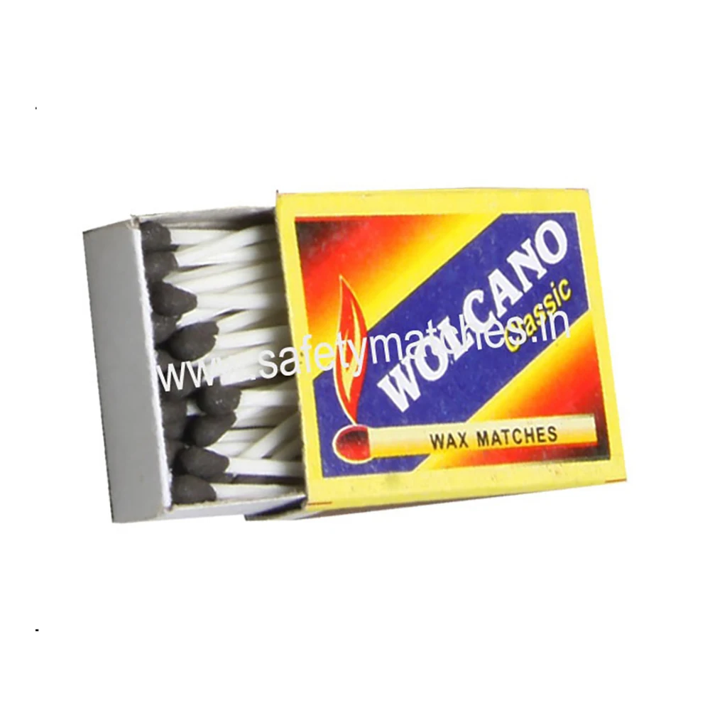 High Class Wax Matches Waterproof in wet or damp conditions less prone to accidental ignition suitable for outdoor activities