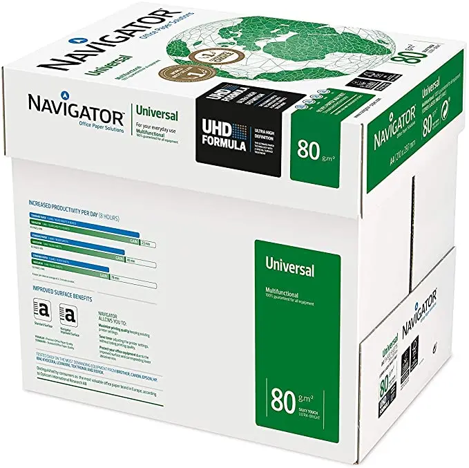 Original Navigator Universal A4 Copy Paper 80gsm/ 75gsm / 70gsm