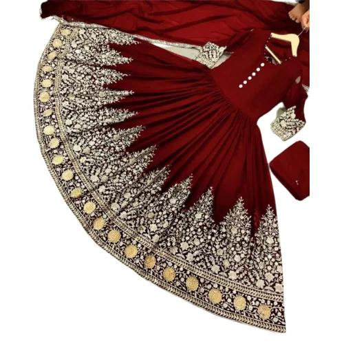 Hot Selling New Designs Ready to Wear Indian Anarkali Dresses For Women Pakistani Designer Punjabi Suits Heavy Embroidery Adults