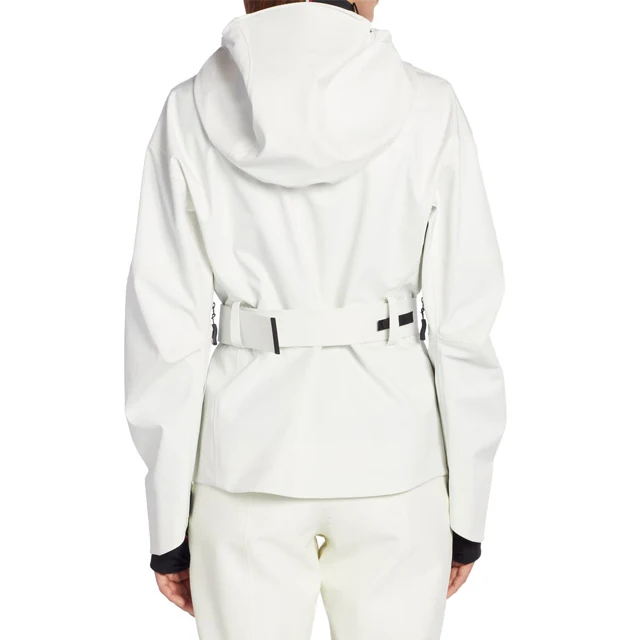 Ladies High Quality Cordura 1000D Fabric Ski Snowboarding Jacket Sustainable Winter Casual Wear Hooded Collar Printed OEM