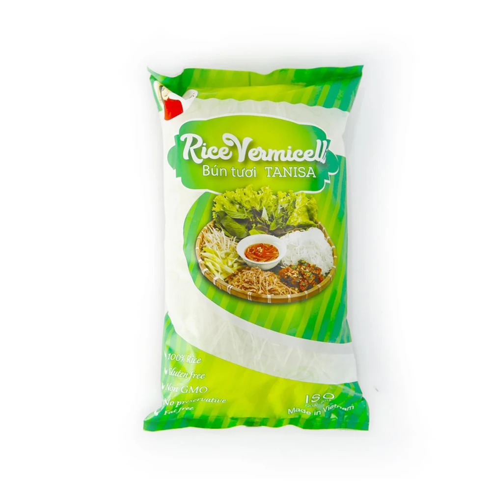 Самая популярная Высококачественная вермишель Vietnam ISO HACCP HALAL Pho Kho сушеная белая рисовая лапша