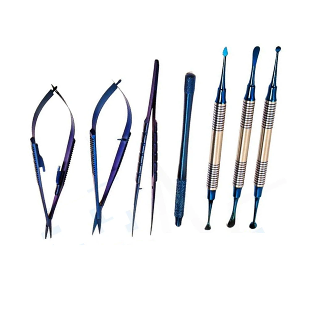 stainless steel cataract surgical kit microsurgery instrument set cataract Equipment Set high quality