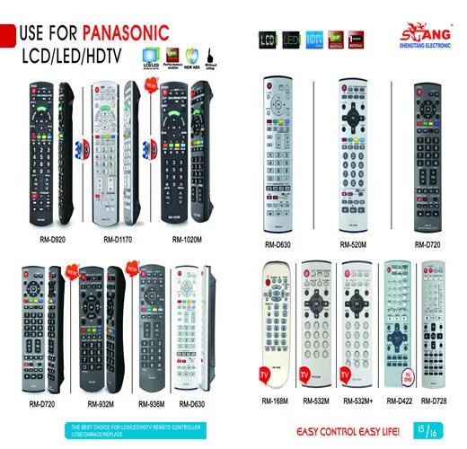 Universal Multifunction TV Remote Control All Brands TV LCD Set Top Box Digital Media Player Replaced Rolling Metal Remote