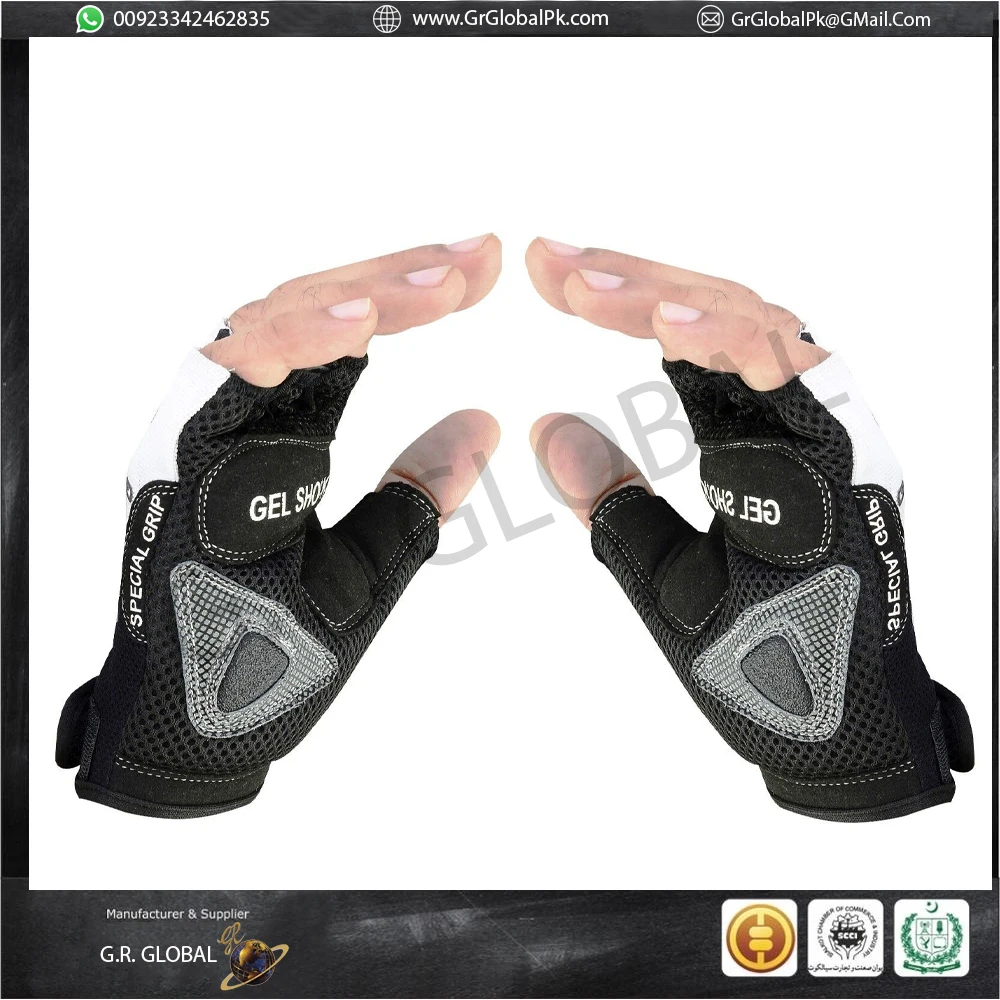 Customizable Design Kids Cycling Padded Gloves Bicycle Cycle BMX Gloves Children Youth Junior Outdoor Sports Cycling Gloves