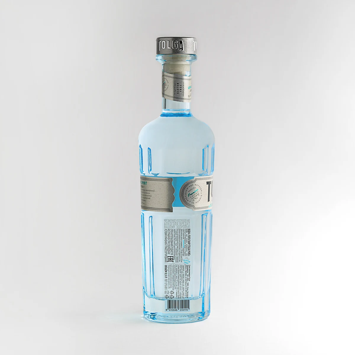 100 % Premium quality 500 ml 40% organic alcohol Artesian water Tolga Pure premium vodka for drinking