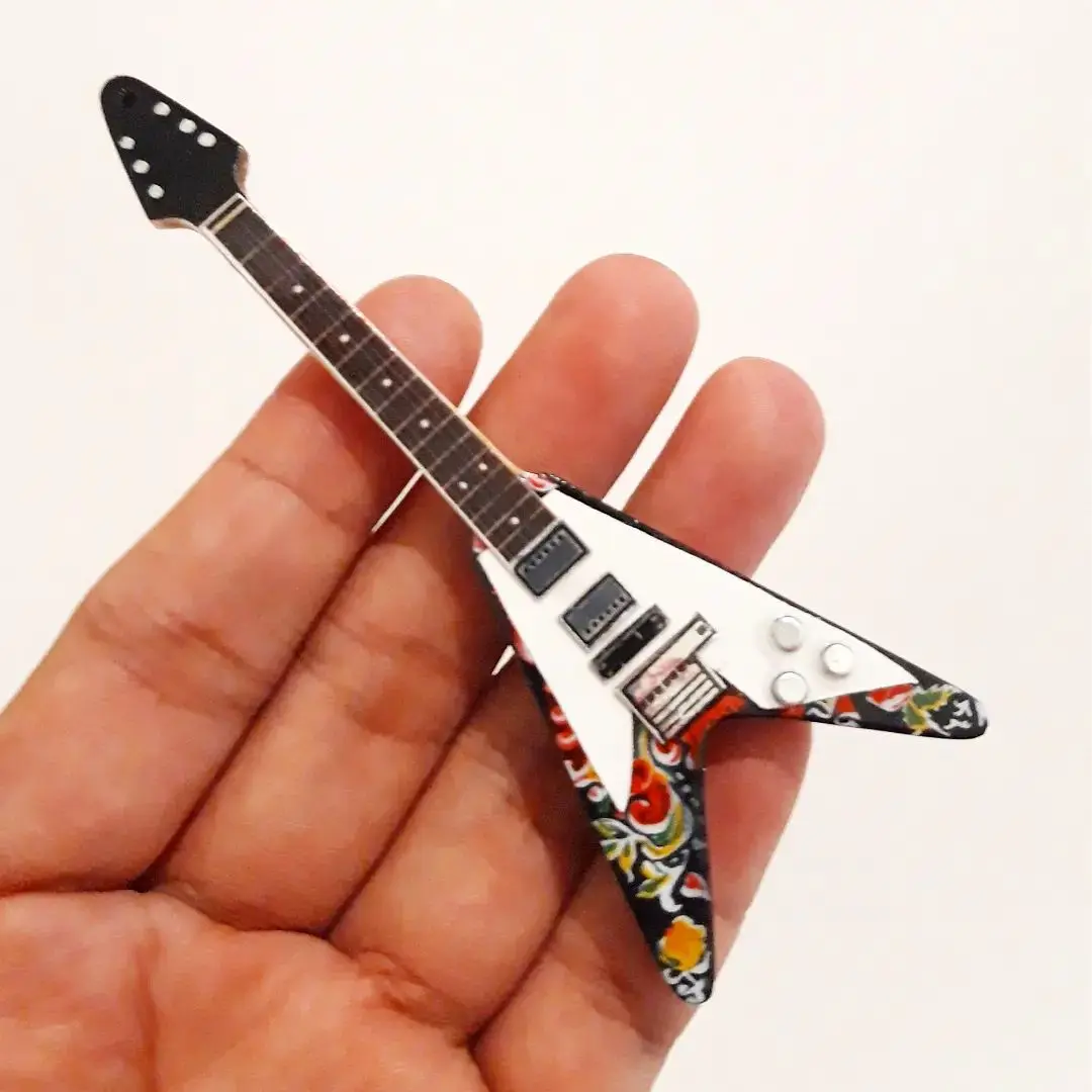 keychain Guitar For Decoration And Souvenir Music Personalized