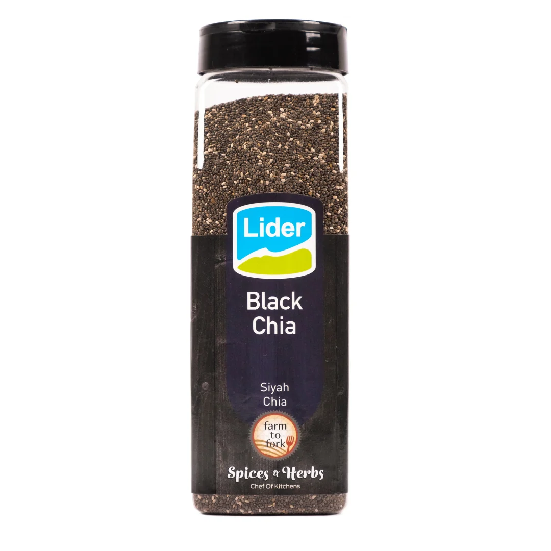LIDER Black Chia 600G Turkish Spice Turkish Herb Chia Herb Seasoning Farm to Fork Seasonings and Herbs