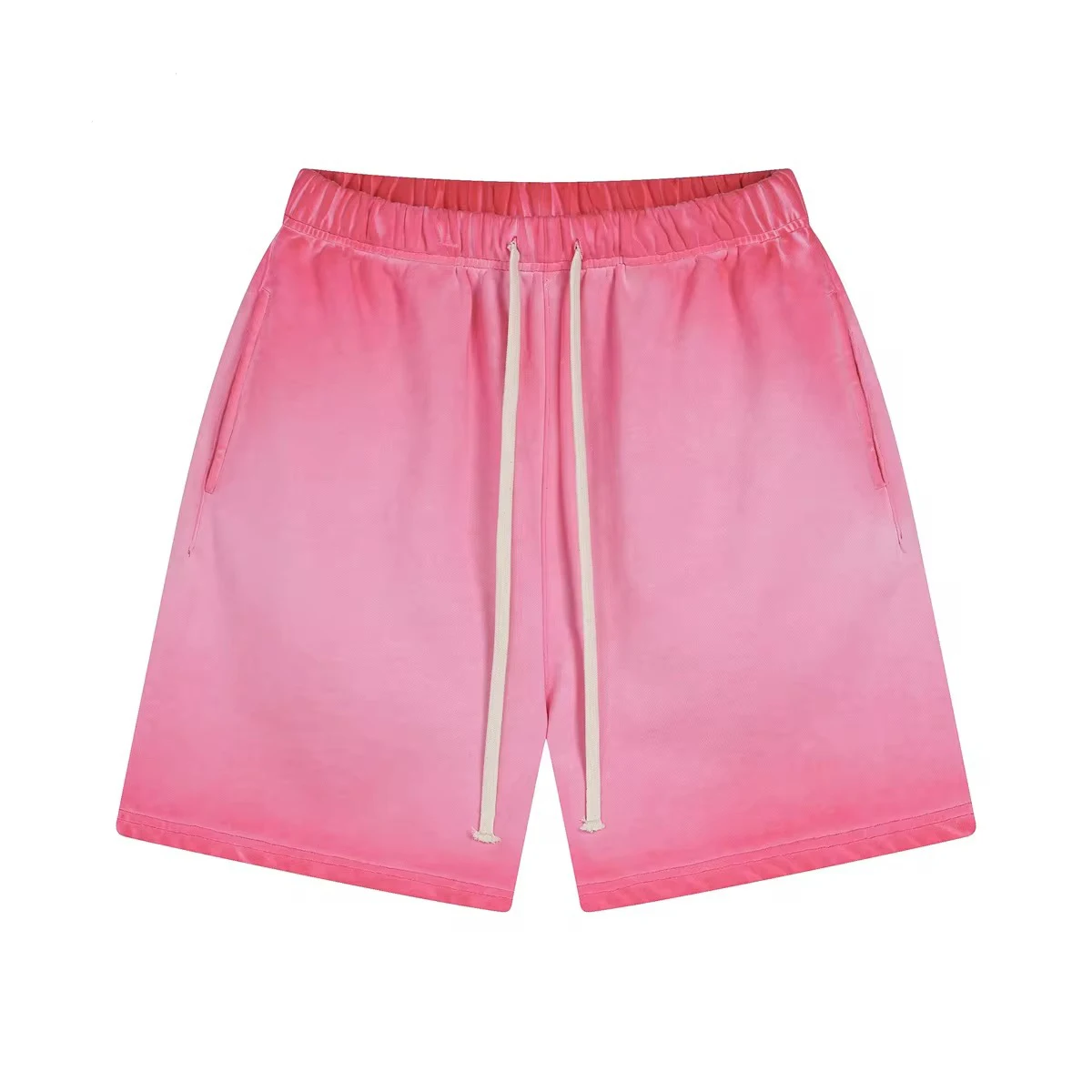 Wholesale Fashion Streetwear Summer Custom Shorts 100% Cotton French Terry Shorts Men