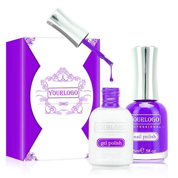 Free Sample Acrylic Wholesale Double Shine Private Label Gel Nail Art Polish Acrylic Kit For Nail Supplies