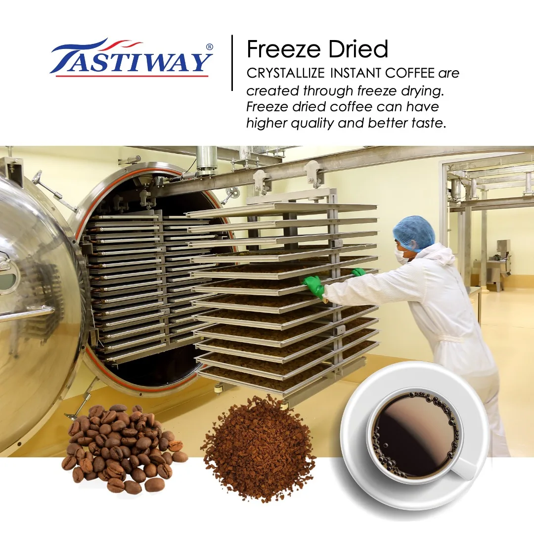 Самые дешевые цены лиофилизированный cristaliz порошок кристаллизации вместимость ящика для кофейного порошка
