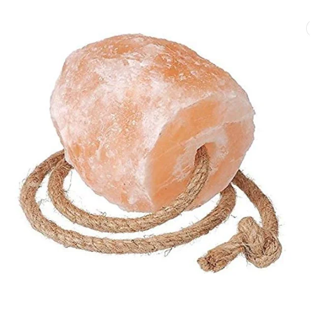 Top Selling Best Quality Solid Animal Lick Himalayan Rock Salt With Rope Available In Affordable Prices
