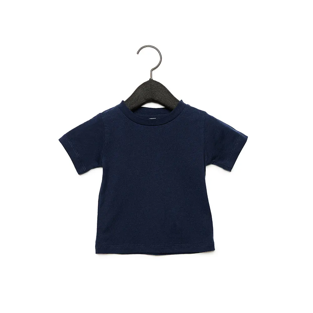 Wholesale Baby Jersey Short Sleeve Tee  Organic Cotton Jersey tee shirt breathable unisex baby blank  summer infant t-shirts