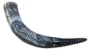 Buffalo drinking horn new design best quality bar accessories and beer and wine use buffalo viking horn