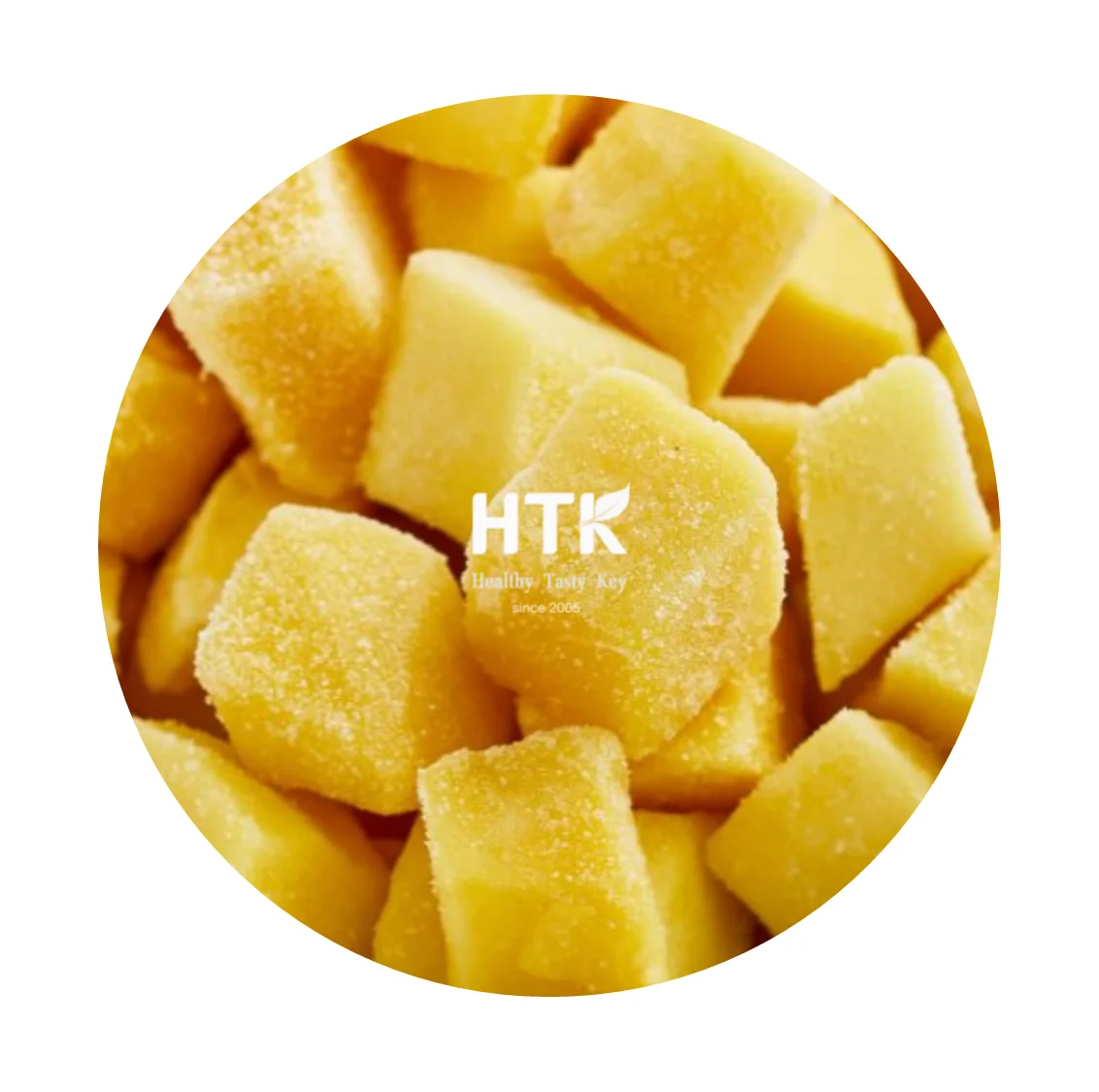 NEW 2022 FROZEN IQF MANGO Halves Chunk Diced Sliced Cube Made In Vietnam from HTK FOOD for Food & Beverage
