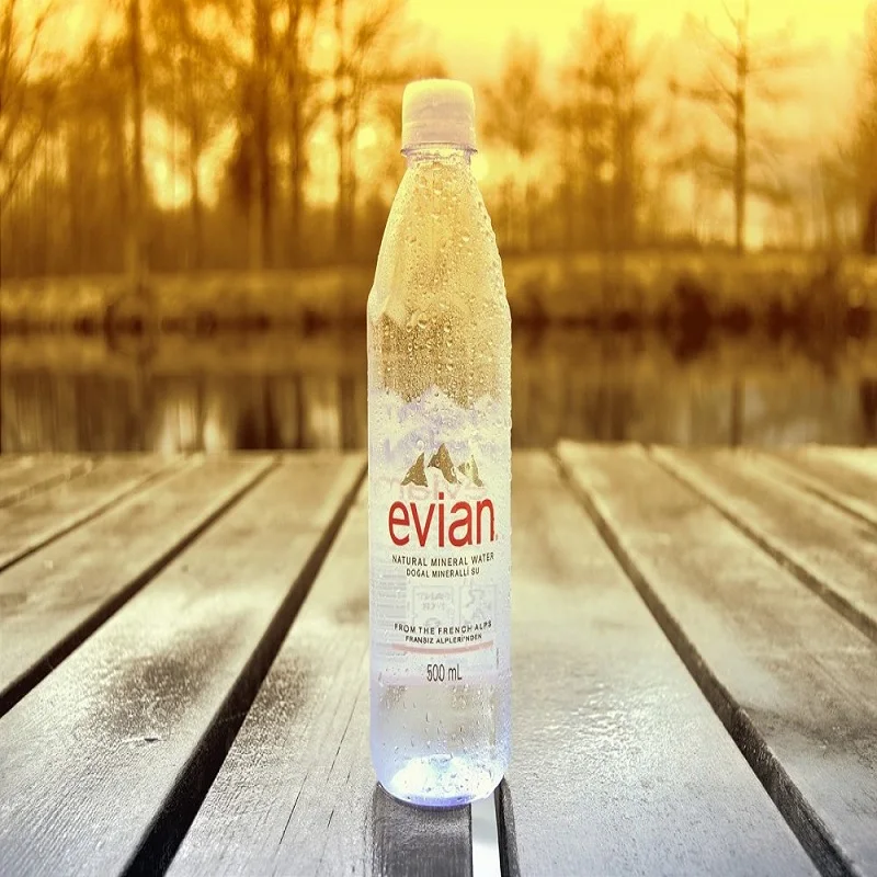 BUY EVIAN NATURAL MINERAL WATER 300ML , 500ML , 1L Anytime