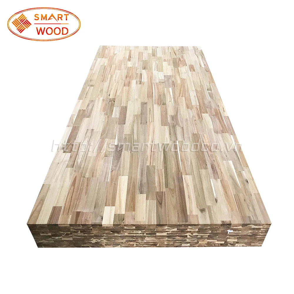 Best Seller Acacia Finger Joint Laminate Board For Kitchentop High Quality Wood In Viet Nam (50045703749)
