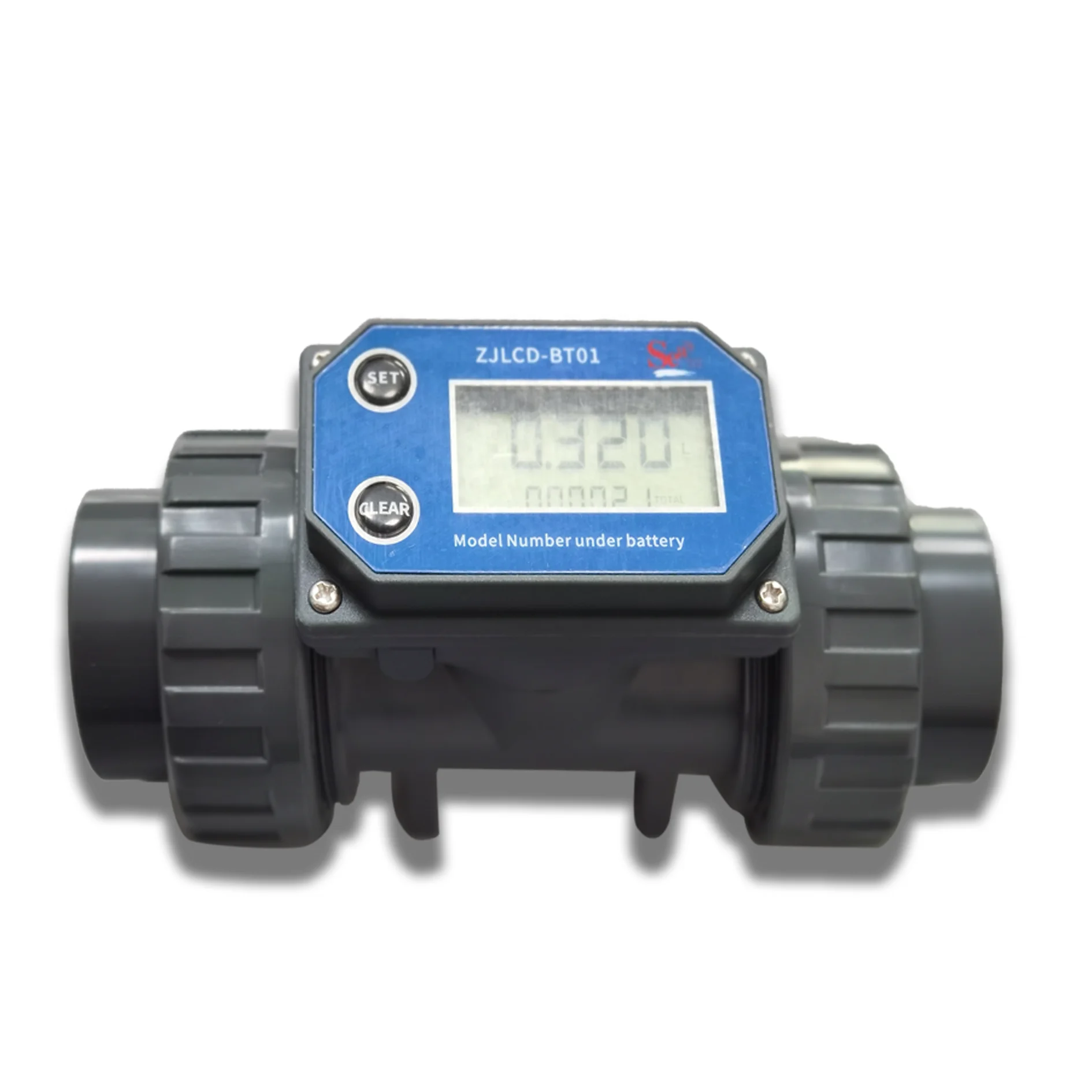 LCD digital flow meter with displayer in multi threading size DN25~DN80