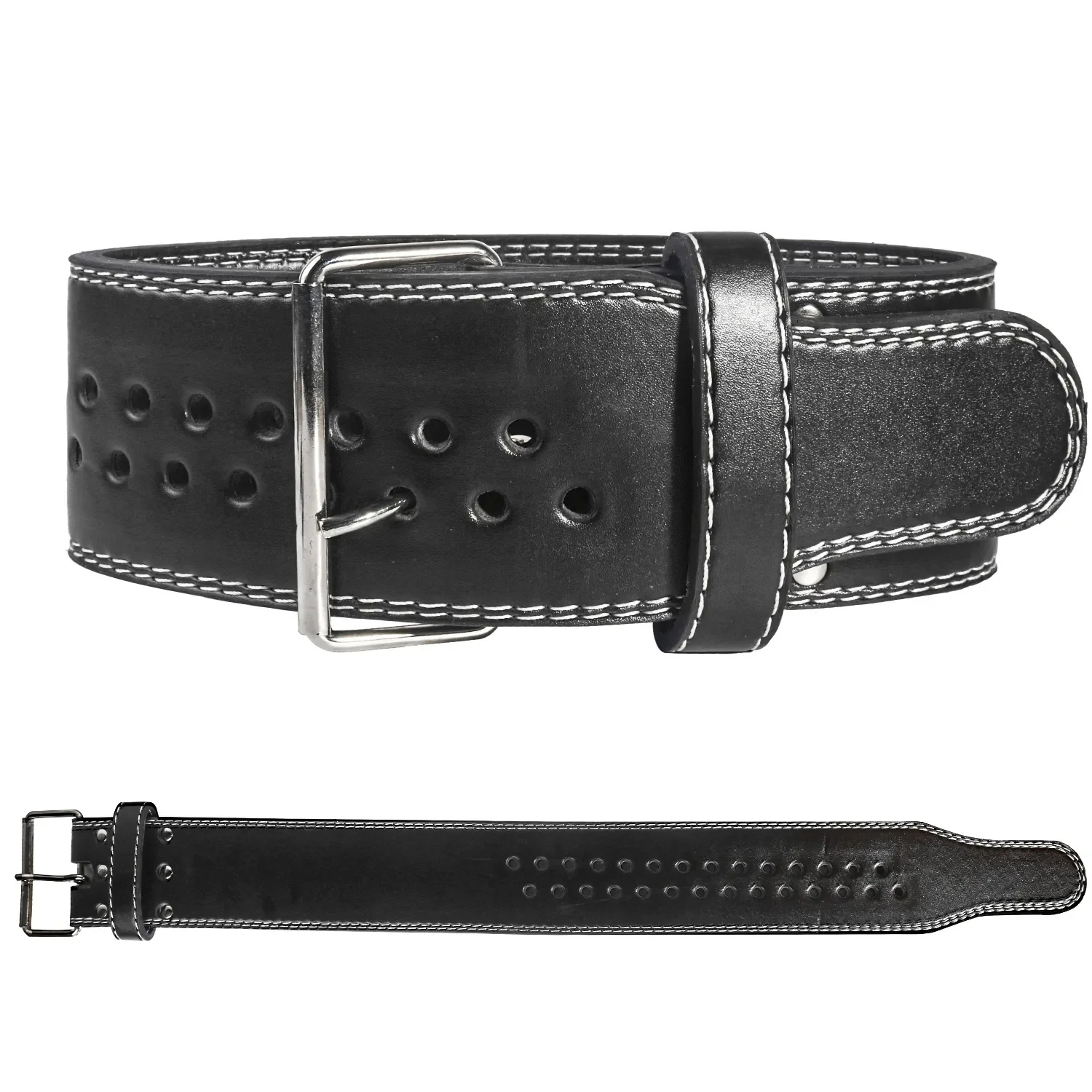Support Wraps Fitness Gym Belt Fine Fitness Genuine Leather Power Lifting Belt Gym Workout Fitness Support Weight Lifting Belt
