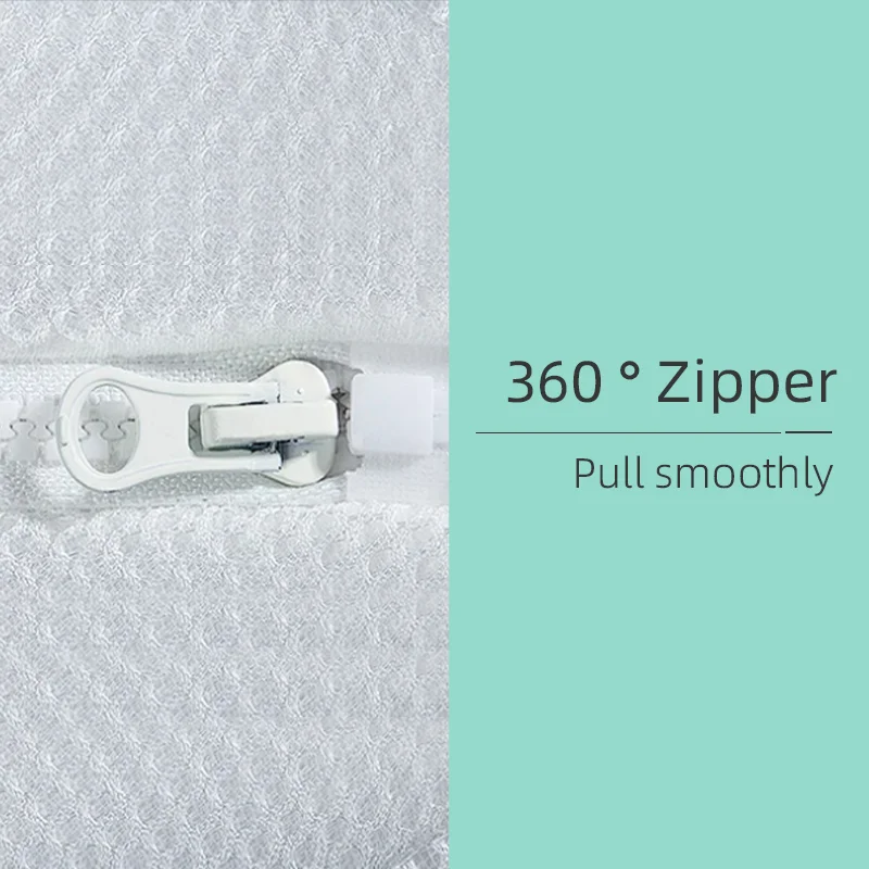 Hypo-allergenic Breathable Washable 4D POE Mattress Air Fiber Filling Core Baby Crib Bassinet Pad Cover Waterproof Mattress