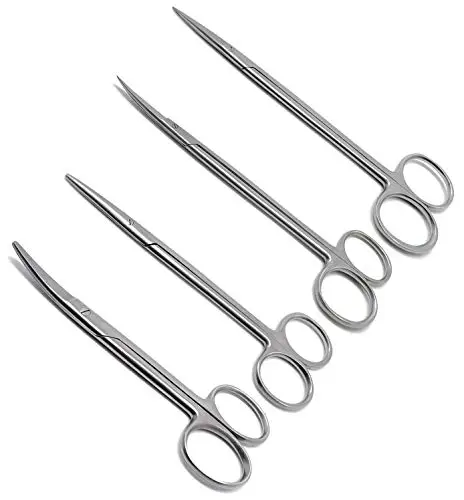 High Quality Stainless Steel Mesh Tray for Surgical Instruments Manual Power Source OEM Design with Custom Logo Surgic Scissor