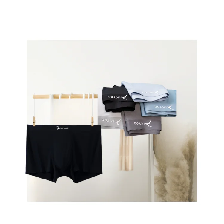 Men Underwear Boxer Wholesale Anti-Bacterial For Male Clothing Plus Size Customized Packaging Vietnam Manufacturer