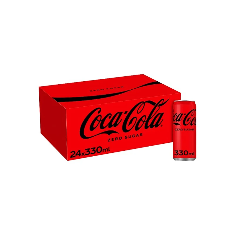 Coca Cola Zero Sugar Cans 330ml / Fast Supply Coca Cola Soft Drinks Fat & Slim Cans Wholesale