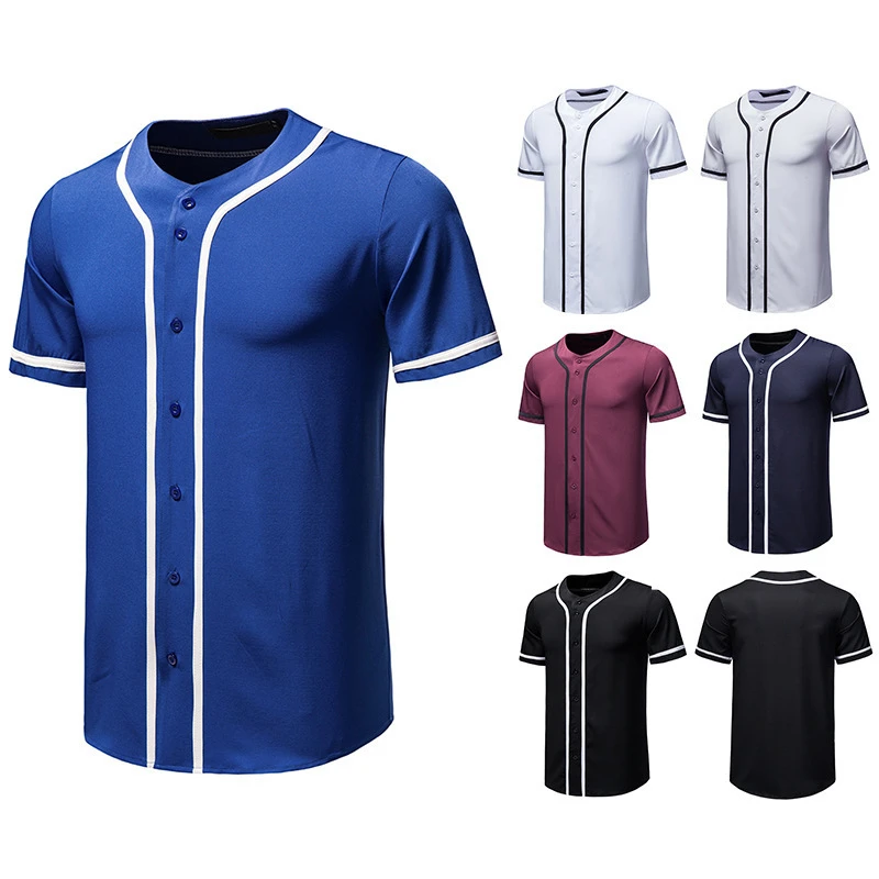 High Quality Sublimation Mens Baseball Jerseys Custom Blank Wholesale Jerseys Baseball Uniform T Shirts Baseball & Softball Wear
