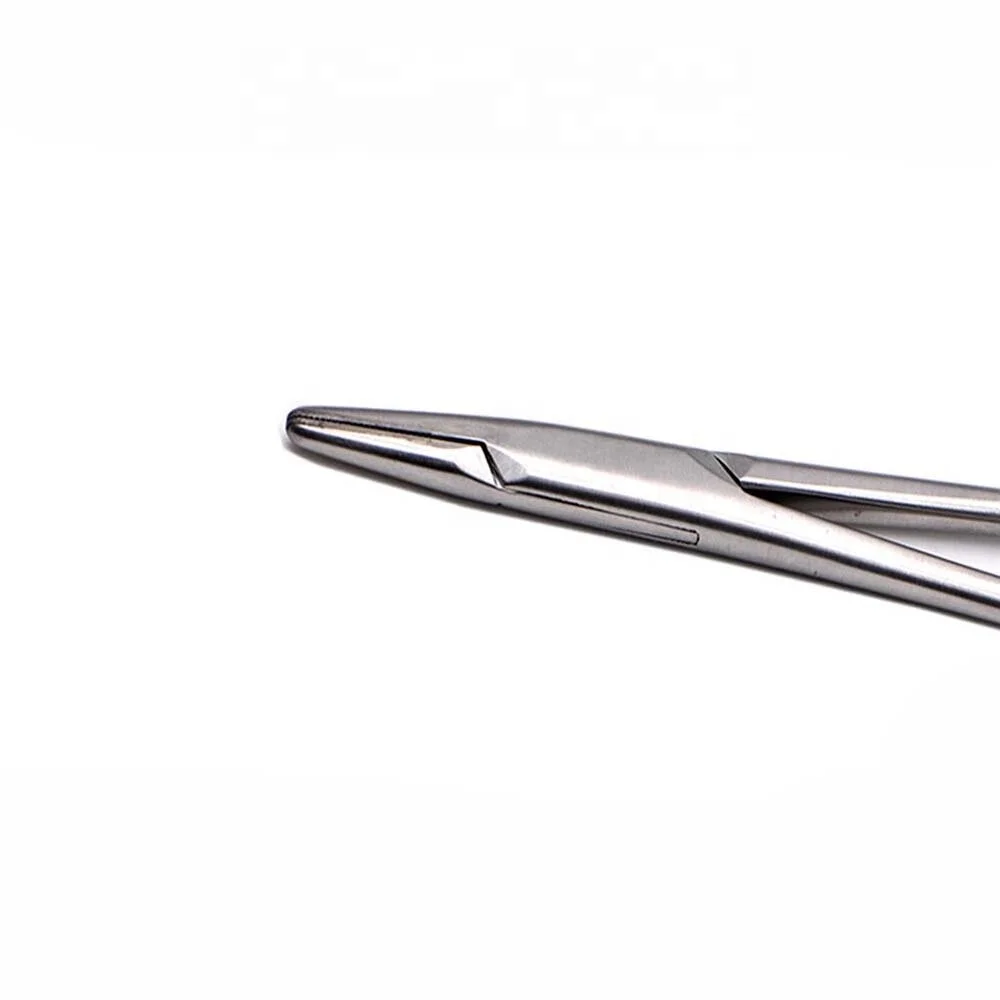 14cm Dental Orthodontic Needle Holder forcep with Gold handle scissors surgical operating instrument Oral Care Tool