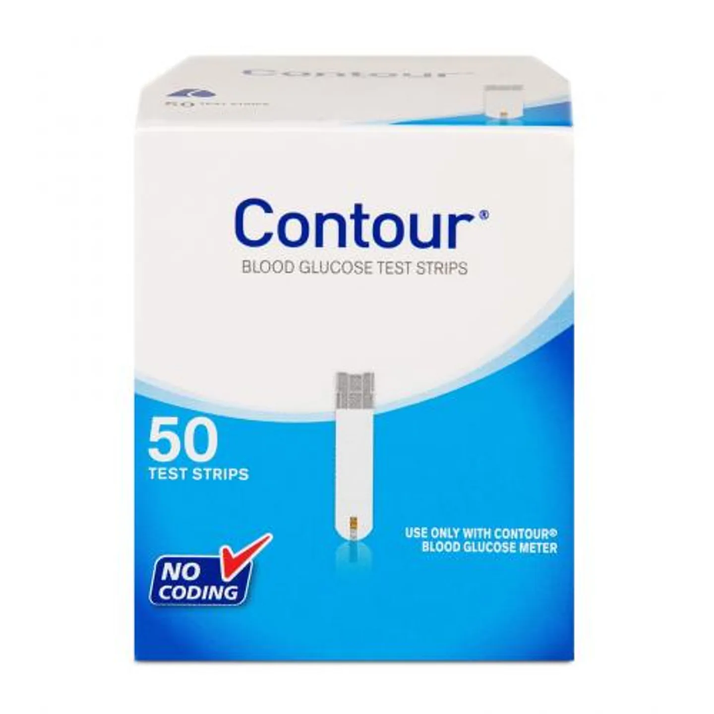 Contour Blood Glucose 50 Test Strips (50)