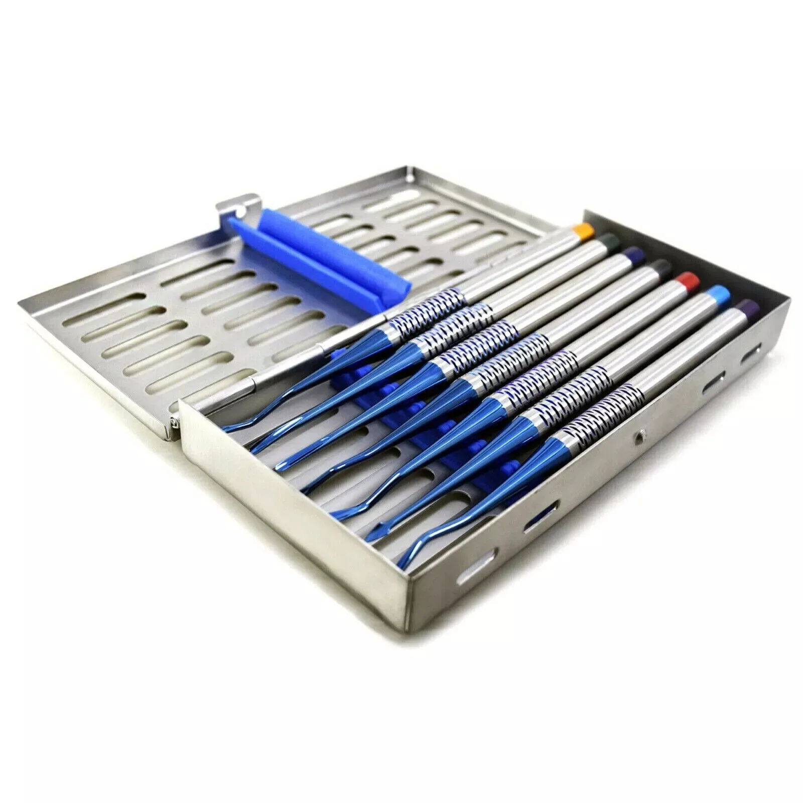 High Quality Brand New Dental PDL Luxating Elevators Luxation Periotome Tooth Extraction With Cassette Stainless Steel