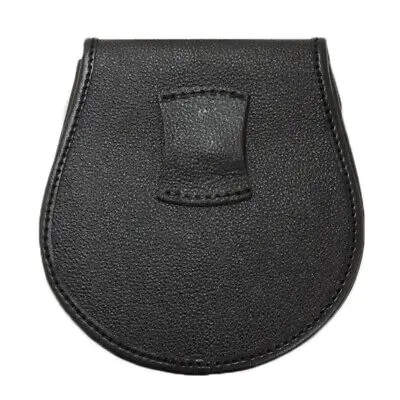 White Rabbit Full Dress Sporran With 3 Tussle Cantle Set Of 5 Buckle,Brooch