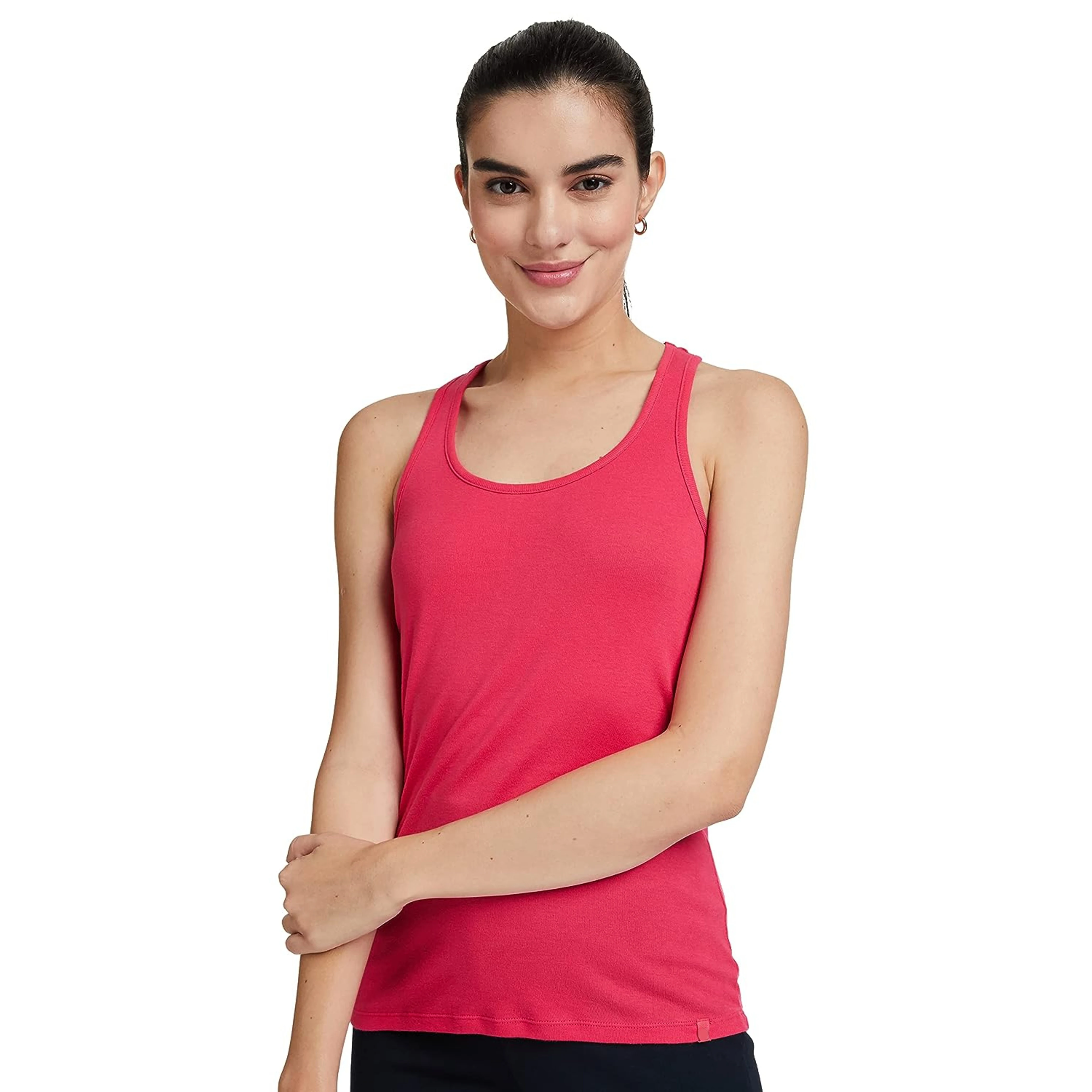 Custom Logo OEM Wholesale Casual Soft Ribbed Basic Singlet Stringer Femme Crop Tank Top Workout Fitness Tank Top Women