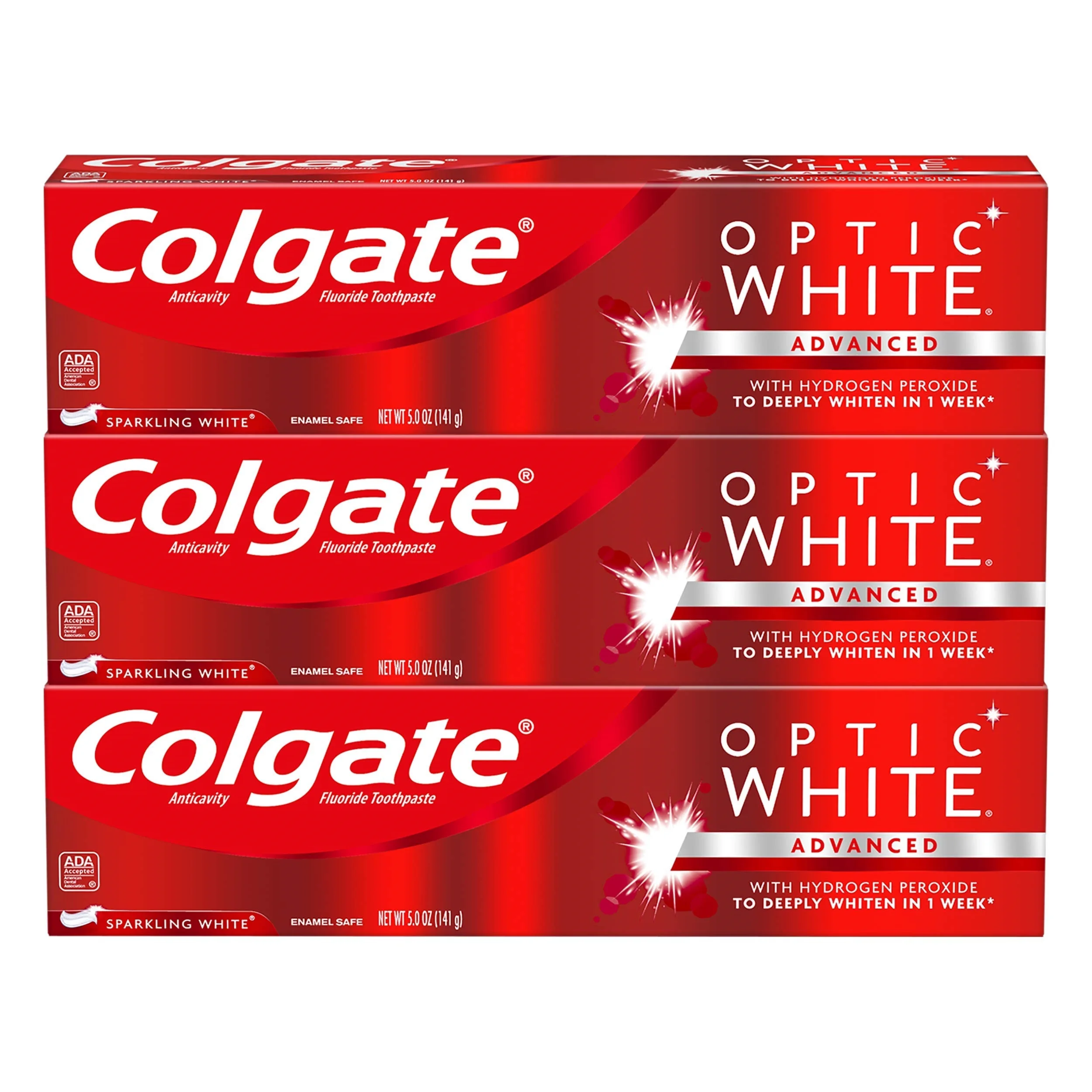 Лучшая цена экспортера зубной пасты Colgate оптическая белая ослепительно-белая паста 100 Gm Pack доступна для экспорта по