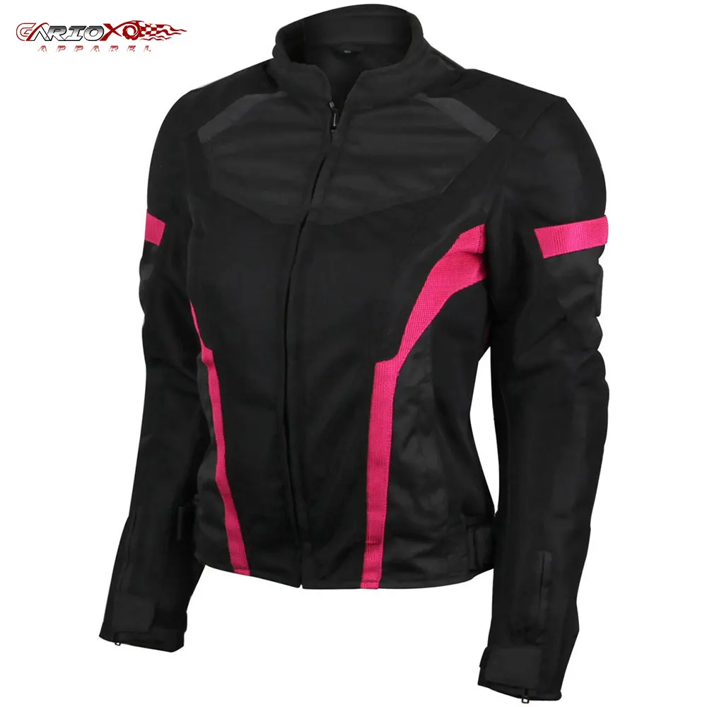 High Quality Women Motorbike Protective Jacket Oem Service of  Female Waterproof Motorcycle Rain Coat For Adventure and Tour