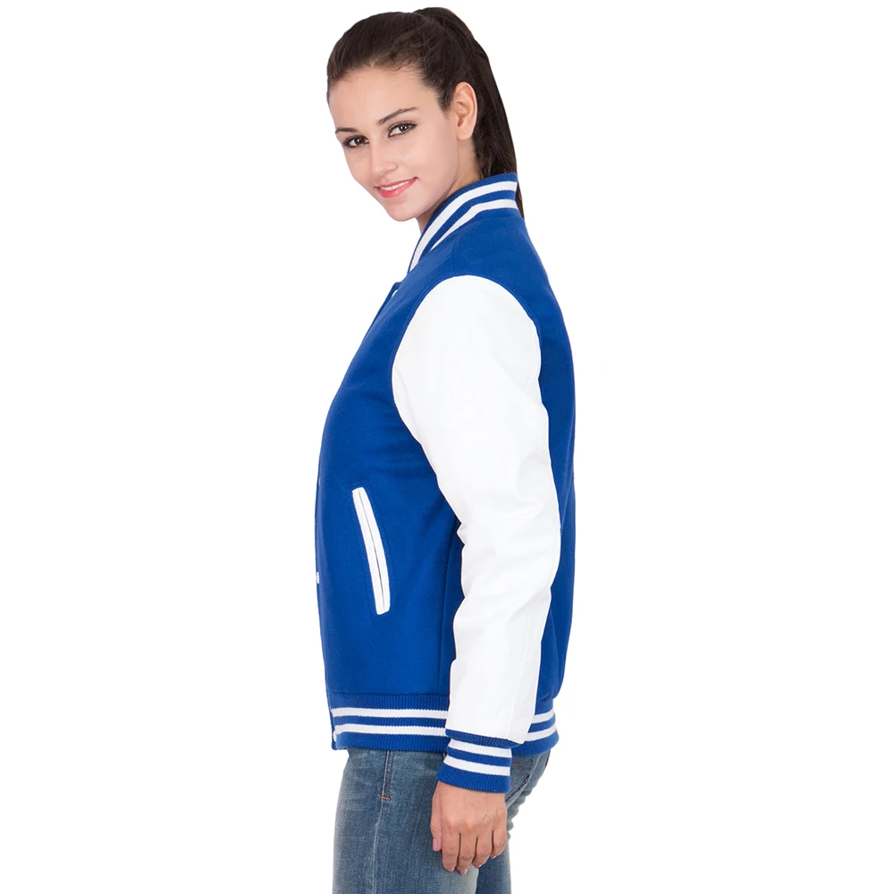 Hot Sell Women Outdoor Anti UV Jackets Quick Dry Thin Skin Mandarin Collar Two Tone Baseball Leather Sleeves Jackets