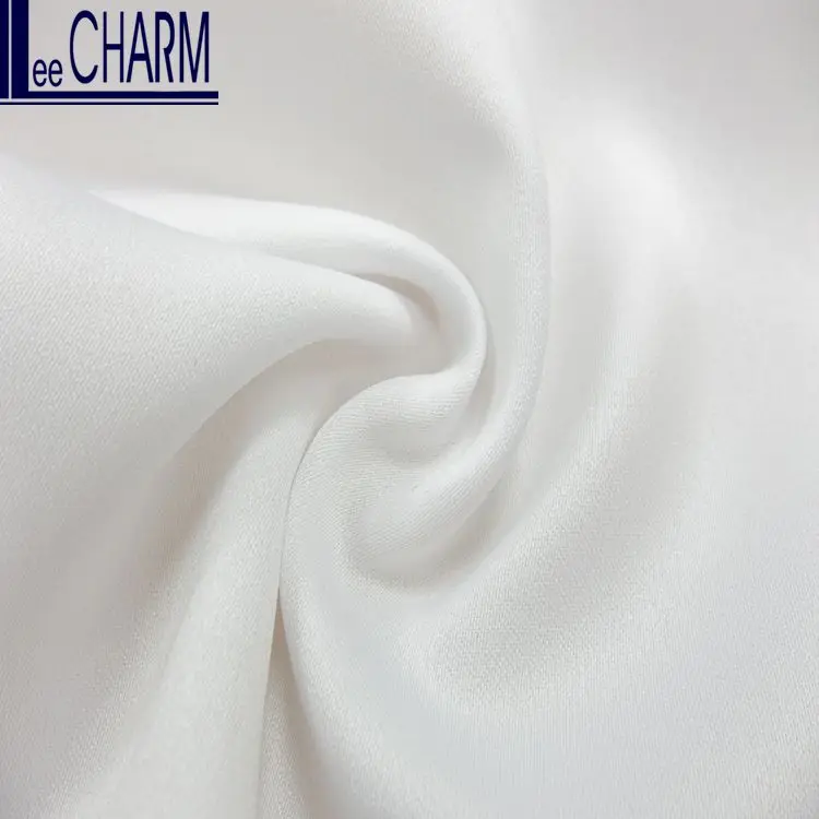 WP1380 Wholesale Taiwan Semi-Dull Polyester Cheap Bridal Satin Lining Fabric